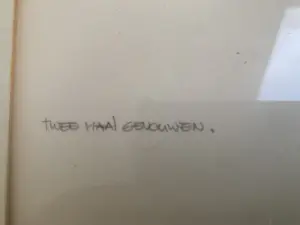 Jacques van Dorst - Vouwen 2 - Twee maal gevouwen kopen? Bied vanaf 250!