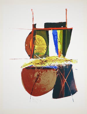 Arty Grimm - Zeefdruk, Zonder titel kopen? Bied vanaf 1!