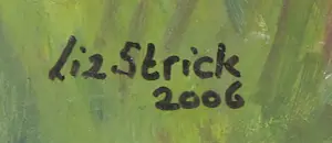 Liz Strick - Olieverf op papier, Waters Edge kopen? Bied vanaf 1!