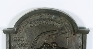 Henk Etienne - Bronzen plaquette, Nederland dankt de BBC (1940-1945) kopen? Bied vanaf 150!