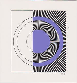 Willem F. Wagner - e.a: Collectie van zes zeefdrukken: Abstracte Composities I - VI kopen? Bied vanaf 19!