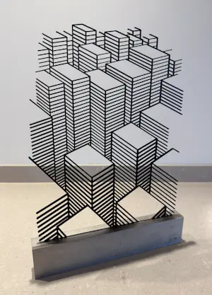 Jeroen Henneman - Twentyfive stacks - 3D beeld kopen? Bied vanaf 775!
