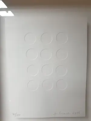 Jan Henderikse - Zero - Blinddruk van centen - 34 x 27 x 3 cm kopen? Bied vanaf 250!