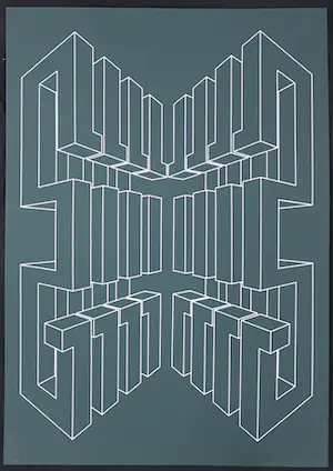 Harry Karssen - Lot van 54 zeefdrukken, Z.T. Abstractie kopen? Bied vanaf 100!