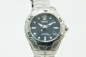 6- Seiko Kinetic Auto Relay Divers 5J22-0A50 Watch - 100m BLUE kopen? Bied vanaf 30!