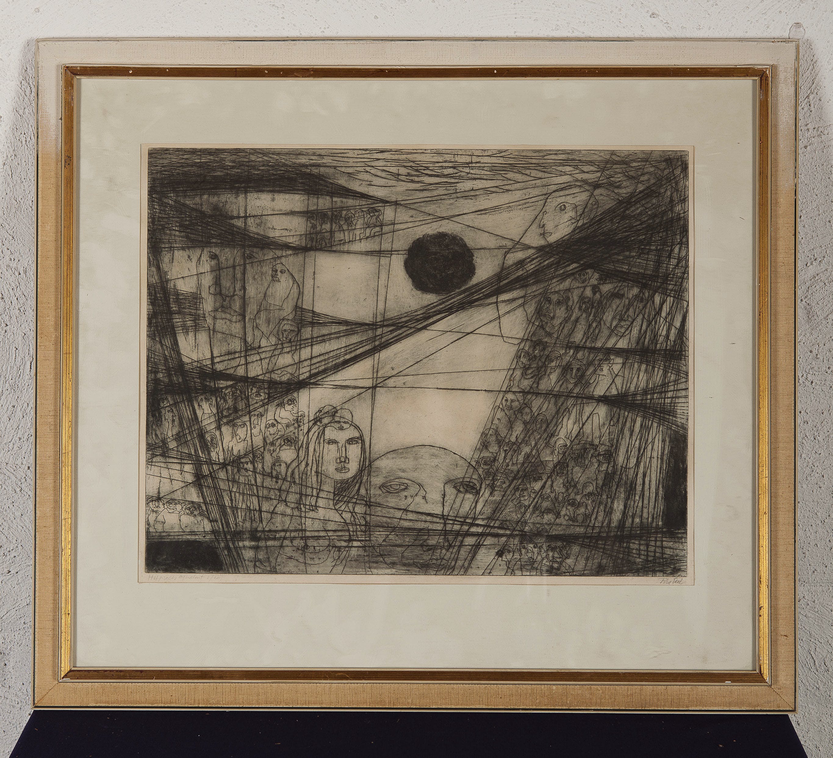 Ria Exel - Het proces aquaduct - Ets en aquatint op papier - oplage 2/20 - gesigneerd r.o. kopen? Bied vanaf 10!