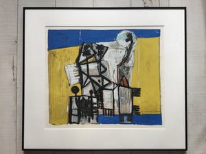 Corneille - Petit Village - Zeefdruk 1987 - Oplage 43/200 kopen? Bied vanaf 350!