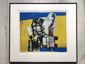 Corneille - Petit Village - Zeefdruk 1987 - Oplage 43/200 verkocht voor € 350!