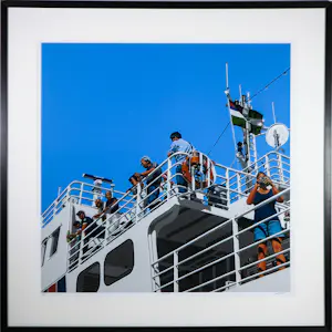 Marc Langer - Giclée op papier, Gute reise- Ingelijst kaufen? Bieten Sie von 60!