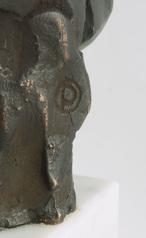 Paulus Reinhard - Brons en marmer, Fluitspeler kopen? Bied vanaf 350!