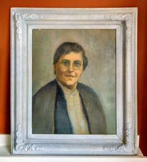 Niet of onleesbaar gesigneerd - Hollandse School 20e eeuw eind 19e eeuw - Portret van een dame kopen? Bied vanaf 1!