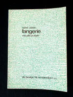 Hans Clavin - l'angerie - visuele poëzie verkauft für € 20!