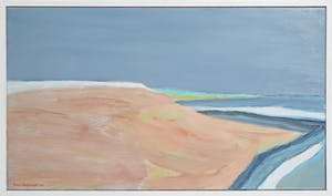 Paul Overhaus - Olieverf op doek, Rose strand - Ingelijst kopen? Bied vanaf 80!