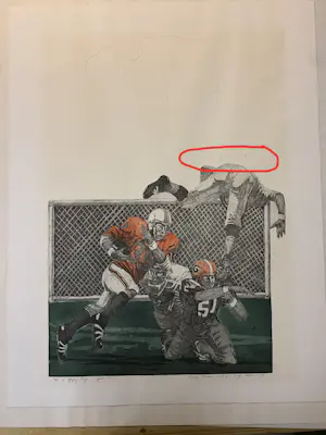 Leentje Linders - He is flying high part one ( American football) kopen? Bied vanaf 40!