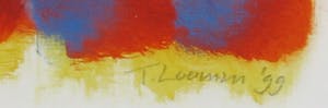 Tineke Looman - Olieverf op canvaspapier, Green dreams above blue sky - Ingelijst kopen? Bied vanaf 10!