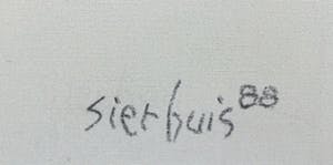 Jan Sierhuis - Olieverf op doek, Soleares - Ingelijst (Groot) kopen? Bied vanaf 1200!