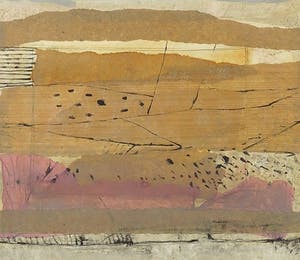 Niet of onleesbaar gesigneerd - Collage, Zonder titel - Ingelijst kopen? Bied vanaf 1!