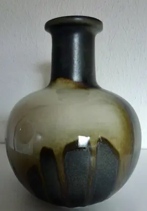 Ditmar Urbach - Druppelglazuur Brusselse stijl vaas, Tsjecho-Slowakije jaren 60. kopen? Bied vanaf 25!