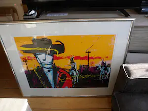 Herman Brood - Zeefdruk, Titel. "Indian Escort” kopen? Bied vanaf 375!
