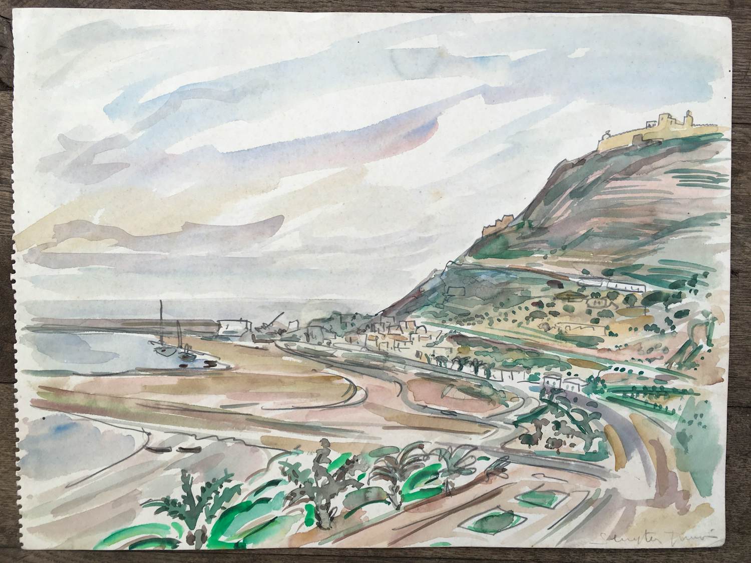 Jan Sluijters (jr.) - Kustplaats met fort kopen? Bied vanaf 75!