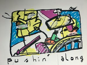 Herman Brood - Pushin' along kopen? Bied vanaf 175!
