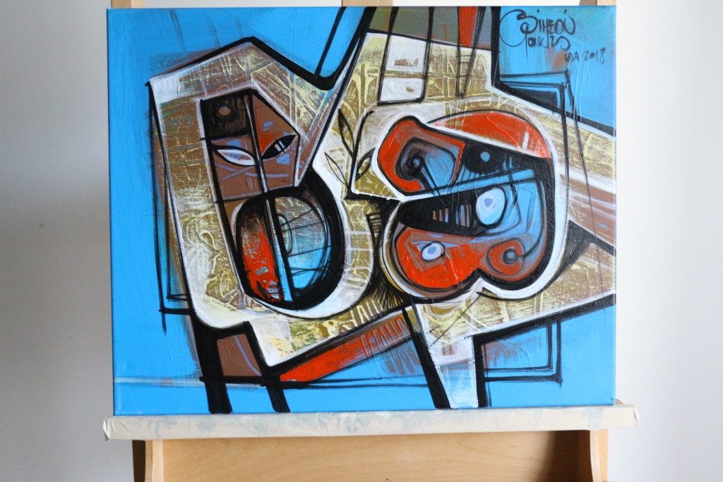 Simeon Gonzales - Bodegon Azul Frutas kopen? Bied vanaf 149!