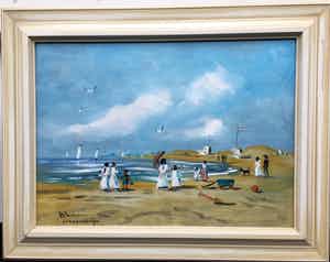 Henk Poeder - Strandgezicht verkocht voor € 79!