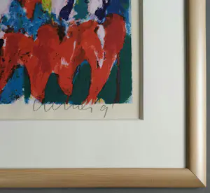 Jan Cremer - Hollands Glorie - ingelijste gesigneerde zeefdruk kopen? Bied vanaf 499!