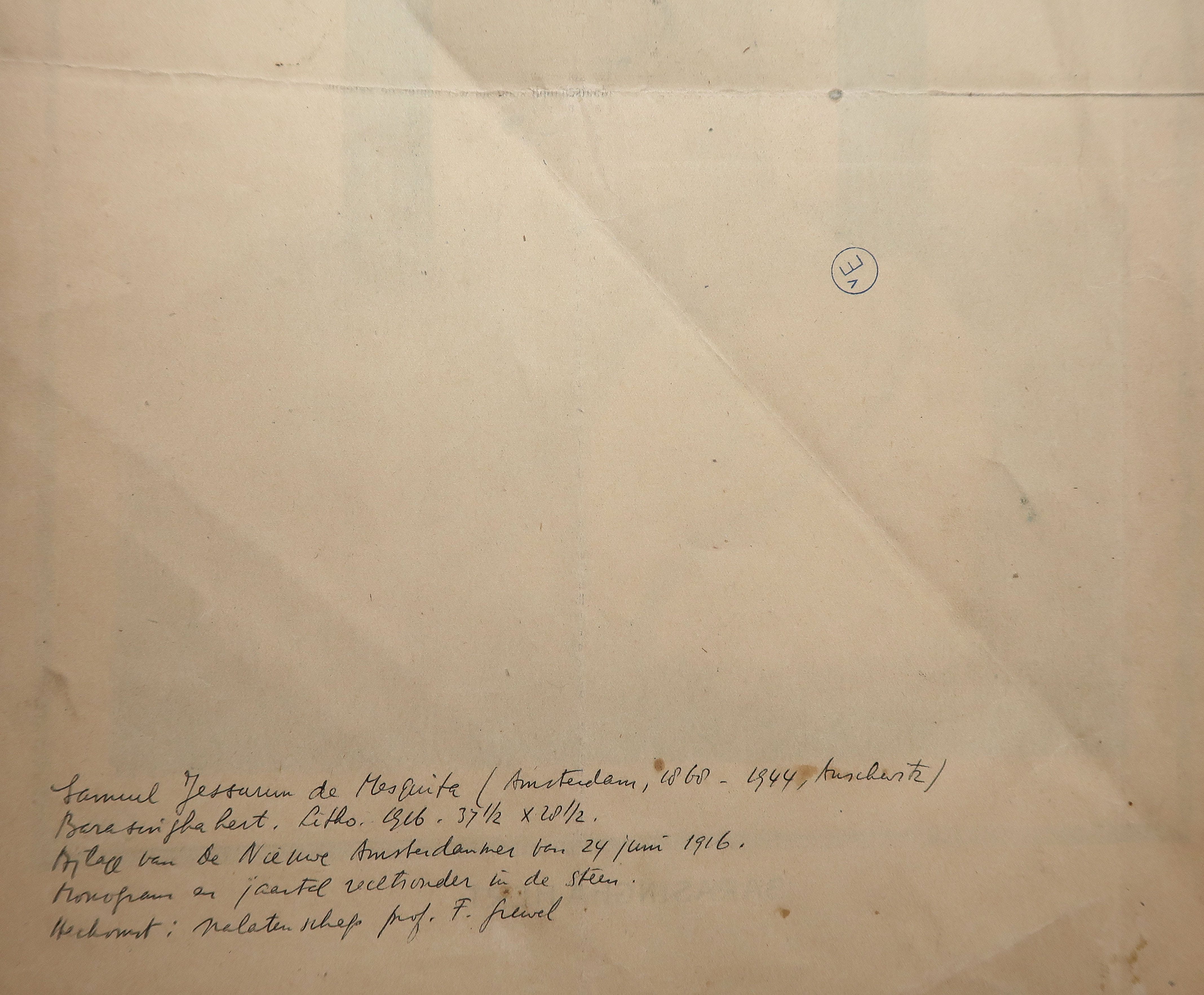 Samuel Jessurun de Mesquita - Litho, Barasingha-hert kopen? Bied vanaf 55!