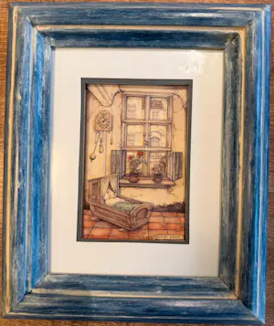 Anton Pieck - 3D schilderij - bakkerij - kinderkamer kopen? Bied vanaf 20!