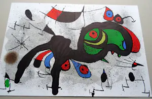 Joan Miro - "Le bélier fleuri" (de bloeiende ram) , original lithografie DLM, Maeght 1971 kopen? Bied vanaf 139!