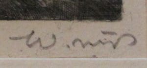 Willem Nijs - Ets: Tempels kopen? Bied vanaf 60!