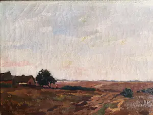 Hendrik Weegewijs - Wijds landschap met wandelaar kaufen? Bieten Sie von 90!