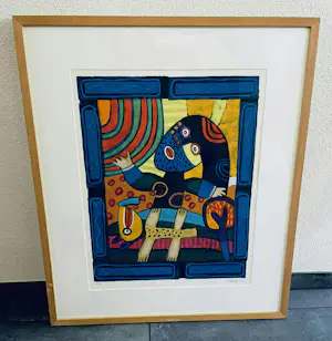 Clemens Briels - Zeefdruk Nr. 16 - As soon as Jenny - kopen? Bied vanaf 135!