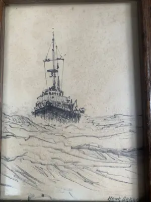 Henk Dekker - vissersboot op zee kopen? Bied vanaf 75!