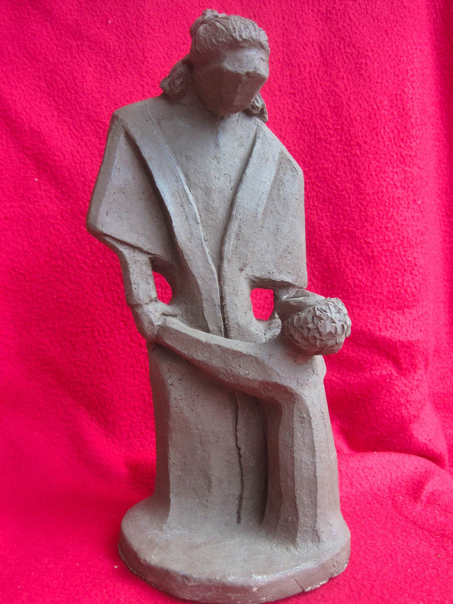 Niet of onleesbaar gesigneerd - Alleenstaande moeder met kind. kopen? Bied vanaf 10!