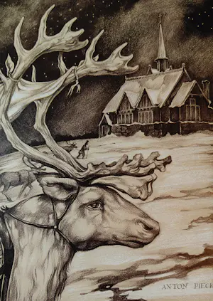 Anton Pieck - 36 tekeningen en een ophang lijst kopen? Bied vanaf 25!