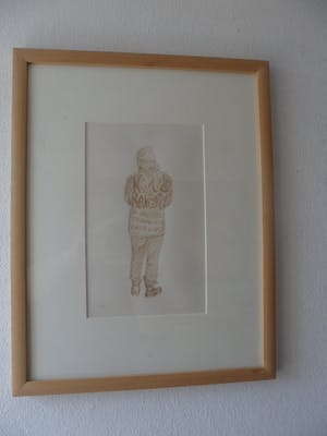Ben Haring - Harold the Kangoroo, penseeltekening in sepia uit 1981 kopen? Bied vanaf 20!
