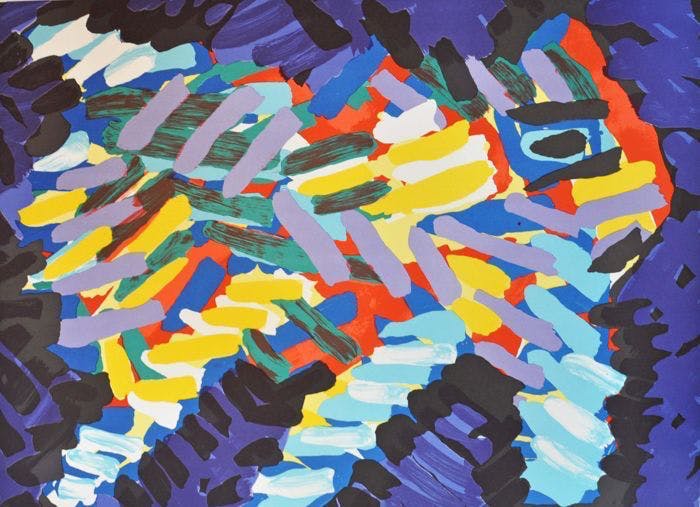 Karel Appel - Gesigneerde Litho - Oplage 175 ex. - 1978 !!! verkocht voor € 425!