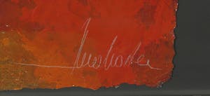 Theo Koster - Zeefdruk en collage, Hindustan Times - Ingelijst kopen? Bied vanaf 1!