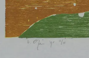 Vincent van Ojen - "Bos met tegenlicht" kopen? Bied vanaf 75!