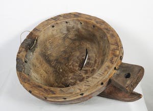 Luba - Groot houten vogelmasker met scarificaties kopen? Bied vanaf 1!