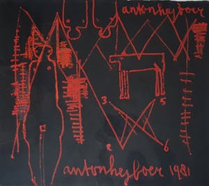 Anton Heyboer - Laatste keer! : Gemengde techniek op geschept papier, gesigneerd kopen? Bied vanaf 295!