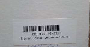 Saskia Bremer - Jerusalem Castle kopen? Bied vanaf 10!