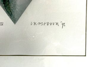 Bert Vredegoor - Miserere IV - Handgesigneerd & Ingelijst. kopen? Bied vanaf 70!