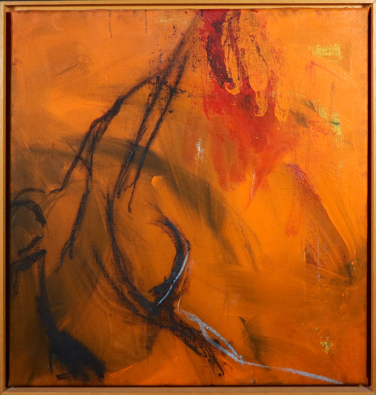 Niet of onleesbaar gesigneerd - Olieverf op doek, Inside out - Ingelijst kopen? Bied vanaf 1!