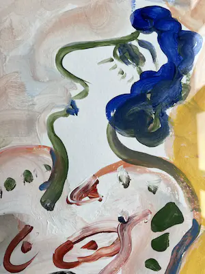 Anton Martineau - Dansend paar - Ingelijst kopen? Bied vanaf 250!