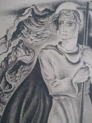 Lode Sengers - Ingelijste litho St. Jan kopen? Bied vanaf 30!