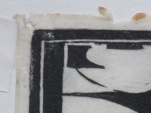 Niet of onleesbaar gesigneerd - Symbolistische voorstelling - Houtsnede kopen? Bied vanaf 1!