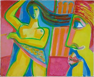 Joe Wols - Acryl op karton, Zonder titel kopen? Bied vanaf 1!